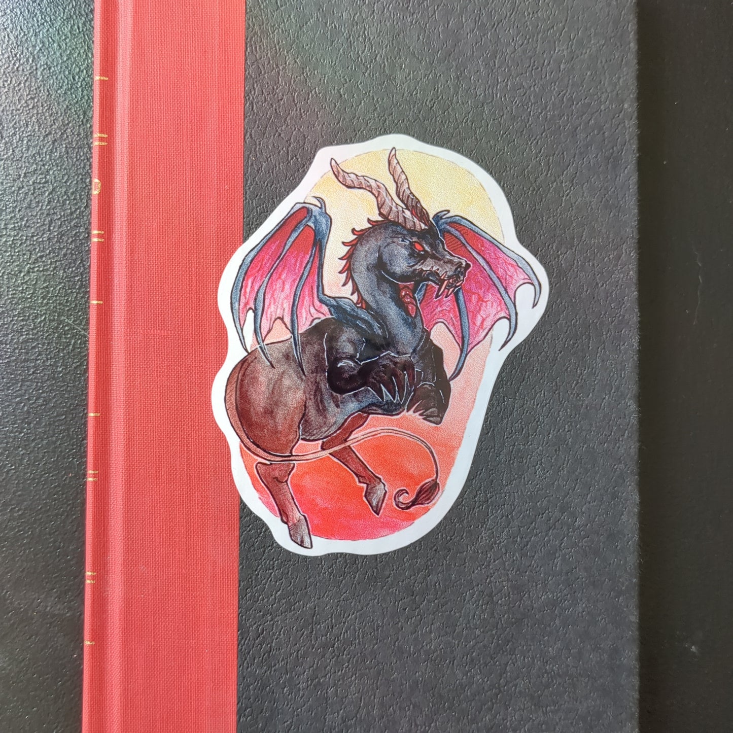 Dragon sticker record Journal