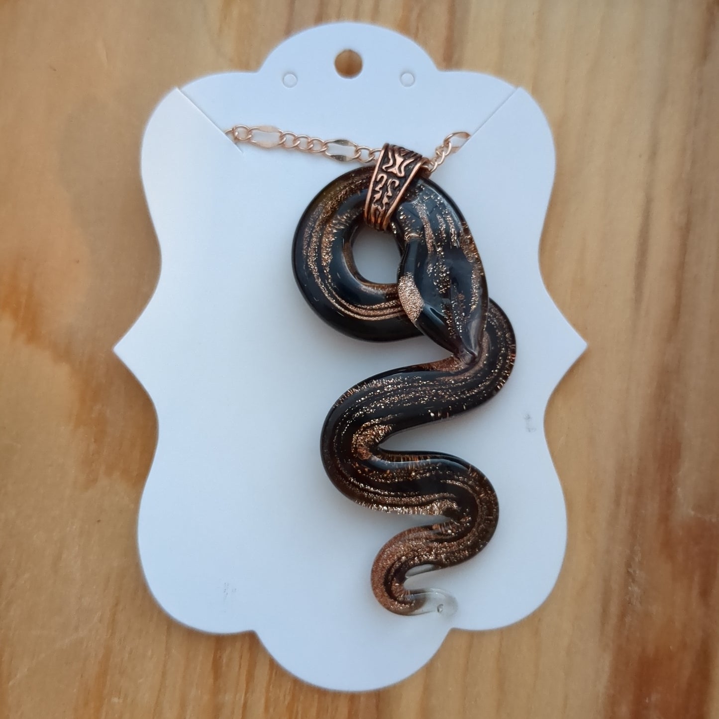 Snake necklace by Melinda