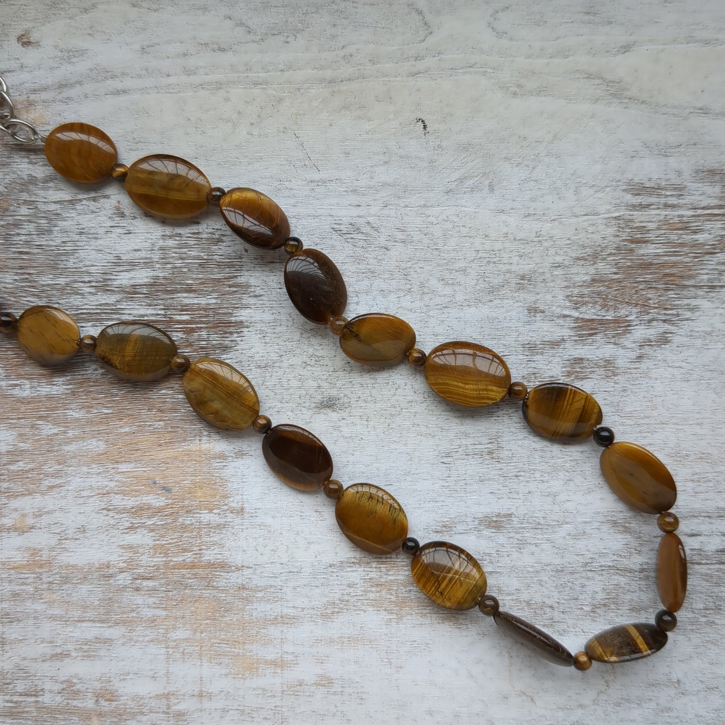 Tigers Eye Necklace Ken Rose Natural Stone Jewelry