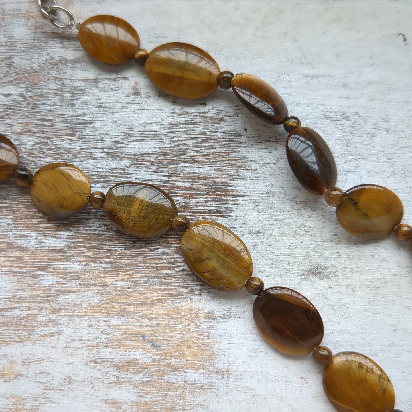 Tigers Eye Necklace Ken Rose Natural Stone Jewelry