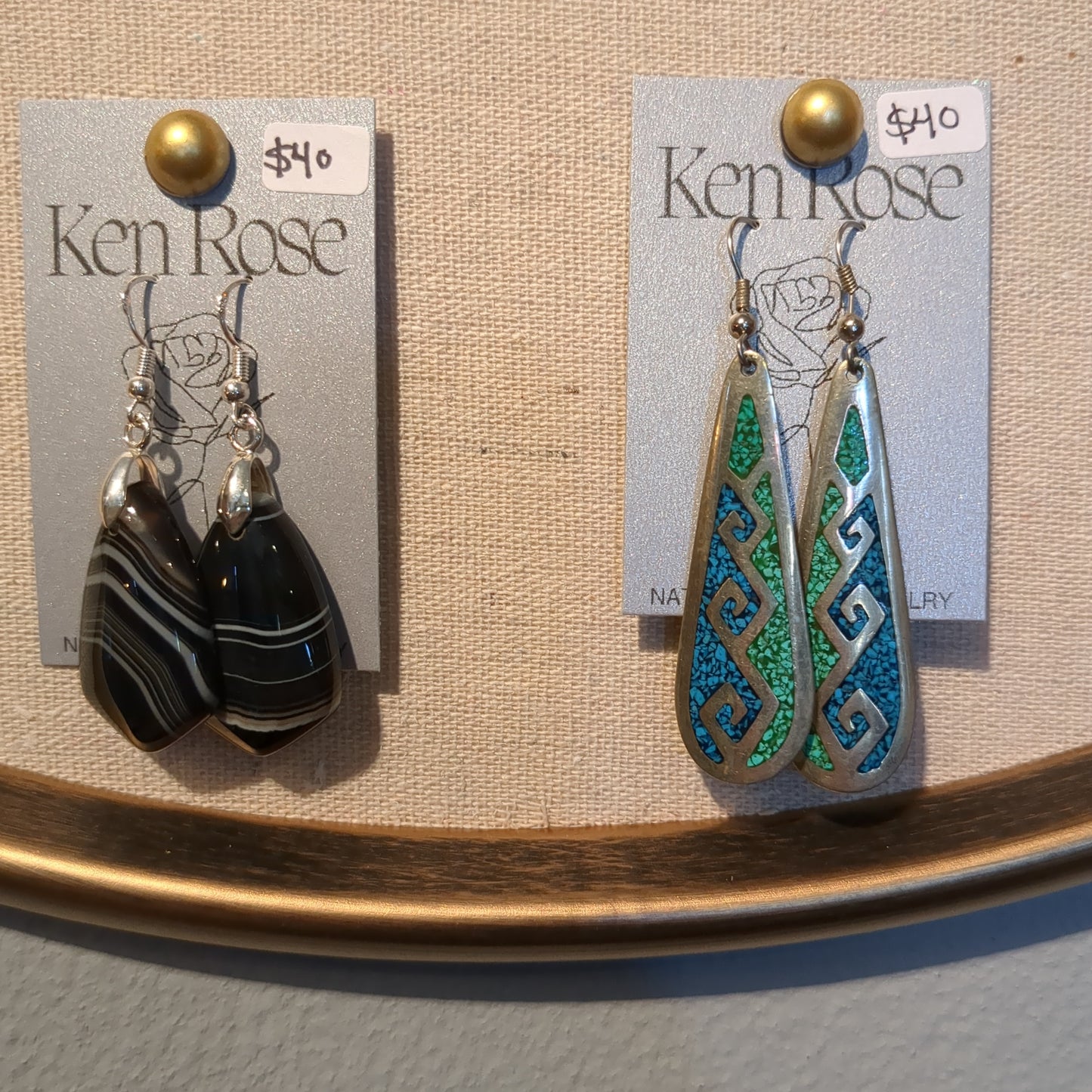 Gemstone Earrings from Ken Rose Natural Stone Jewelry
