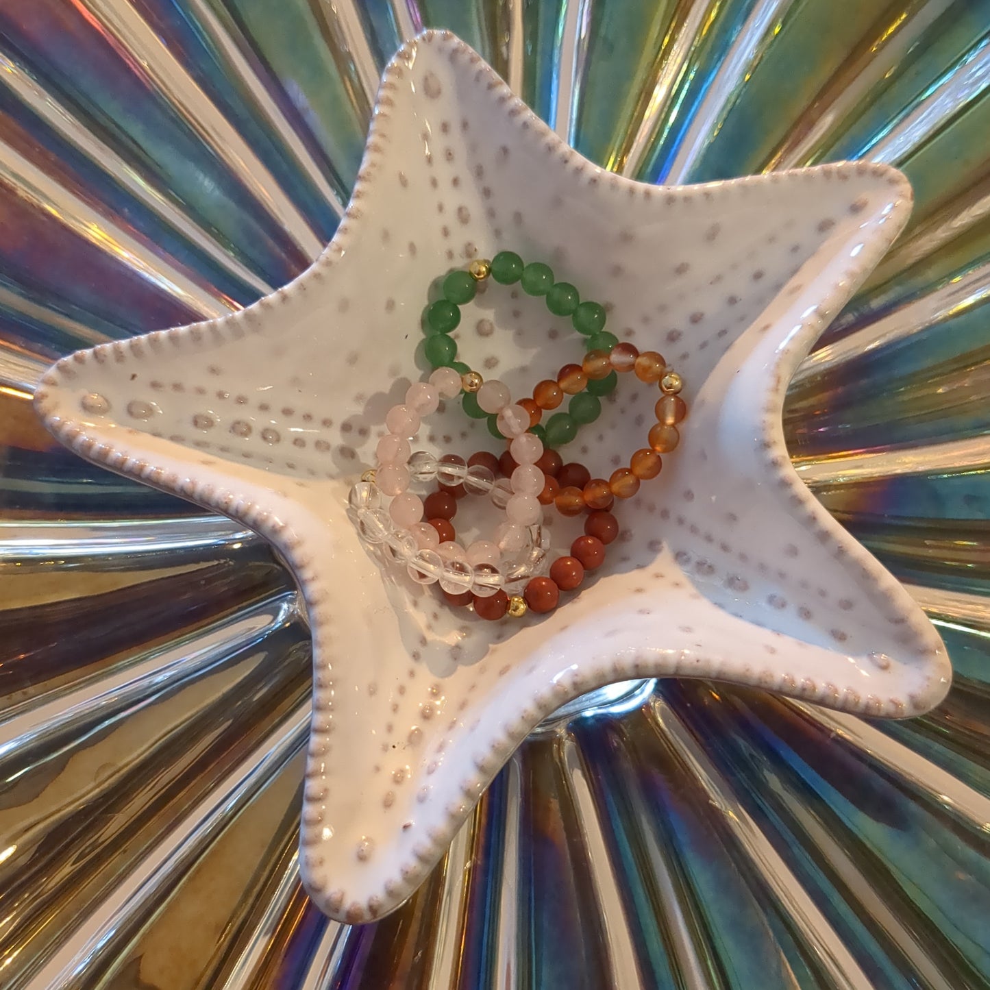 Starfish Altar bowl - ring bowl - water element - Mermaid Magic