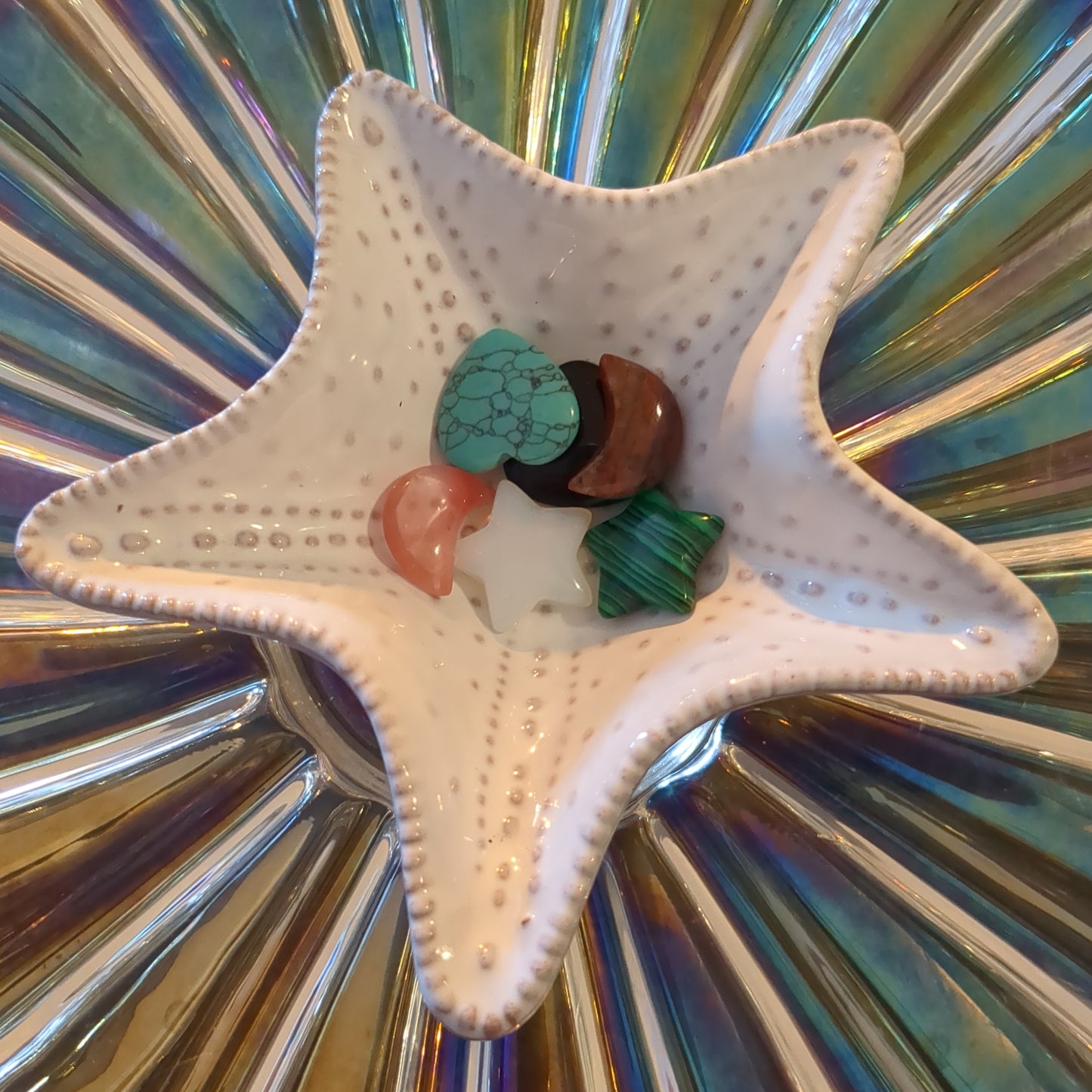 Starfish Altar bowl - ring bowl - water element - Mermaid Magic