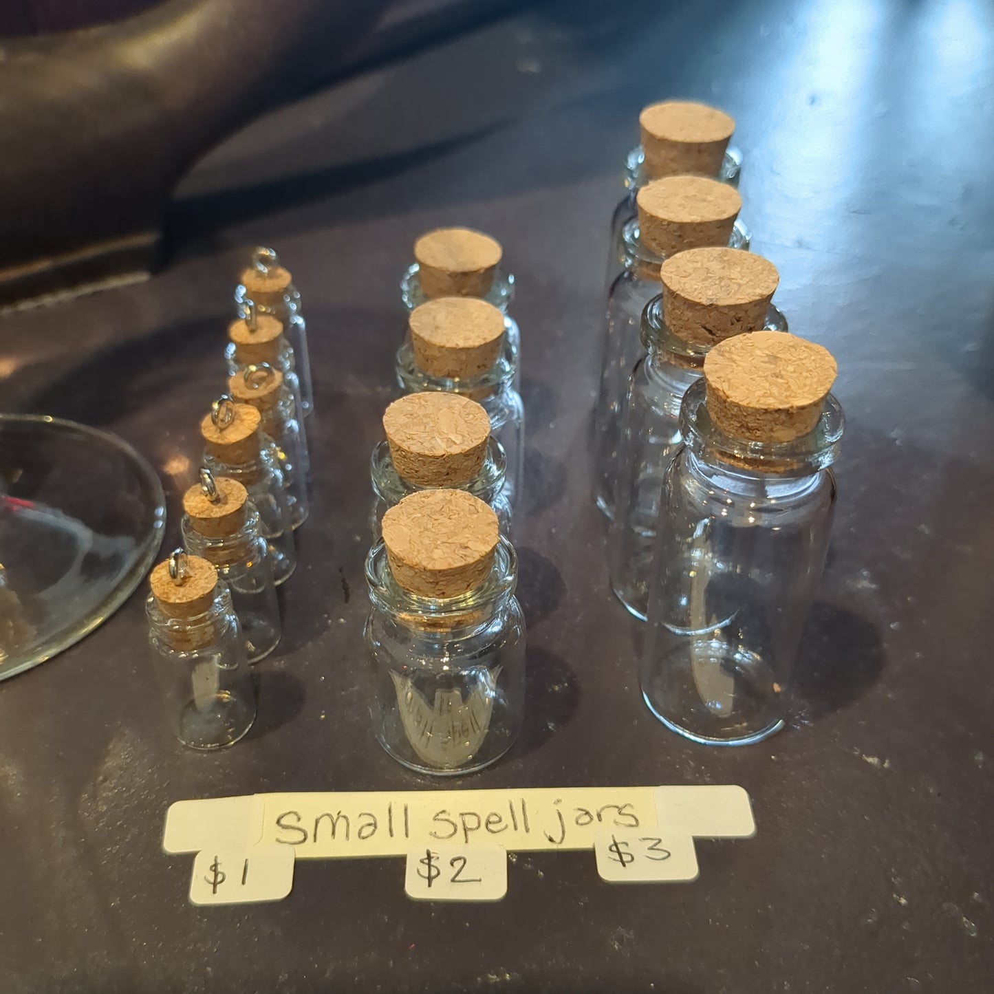 Small spell bottles