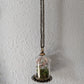 Moss and Flower Terrarium Necklace by Melinda