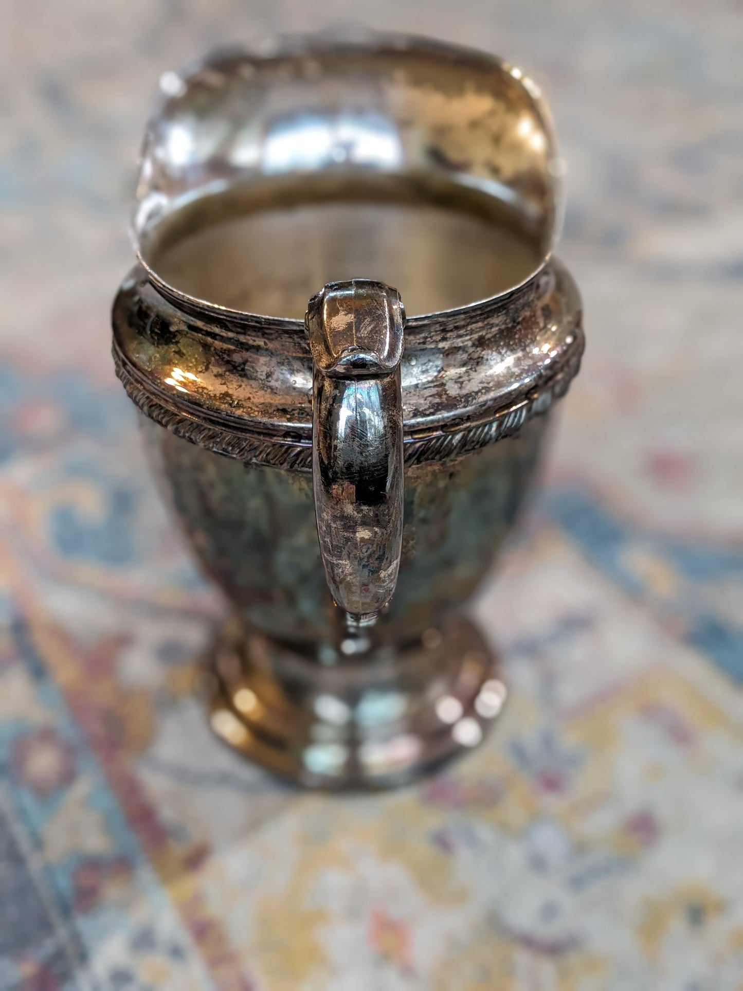 Vintage Keystoneware Silver plated pitcher