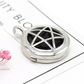Pentagram Gemstone Necklace Locket