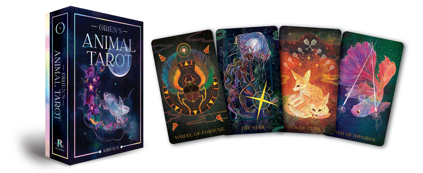 Orien's Animal Tarot: 78 card deck and 144 page book