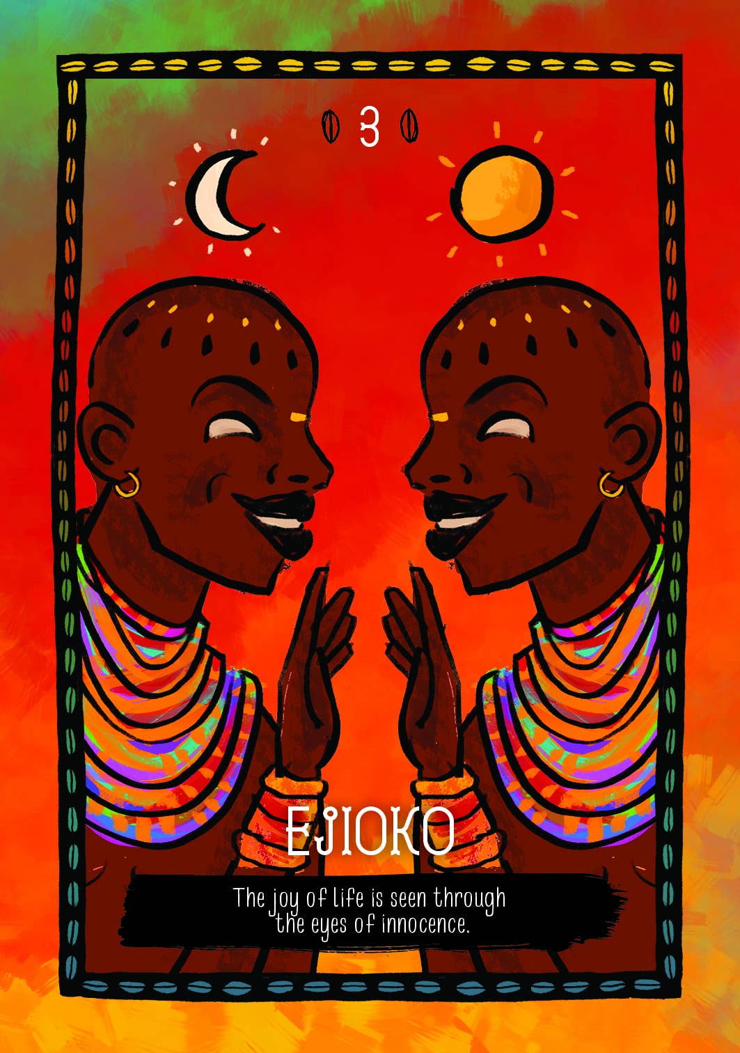 African Gods Oracle (36 Gilded Cards & 128-Page Guidebook)