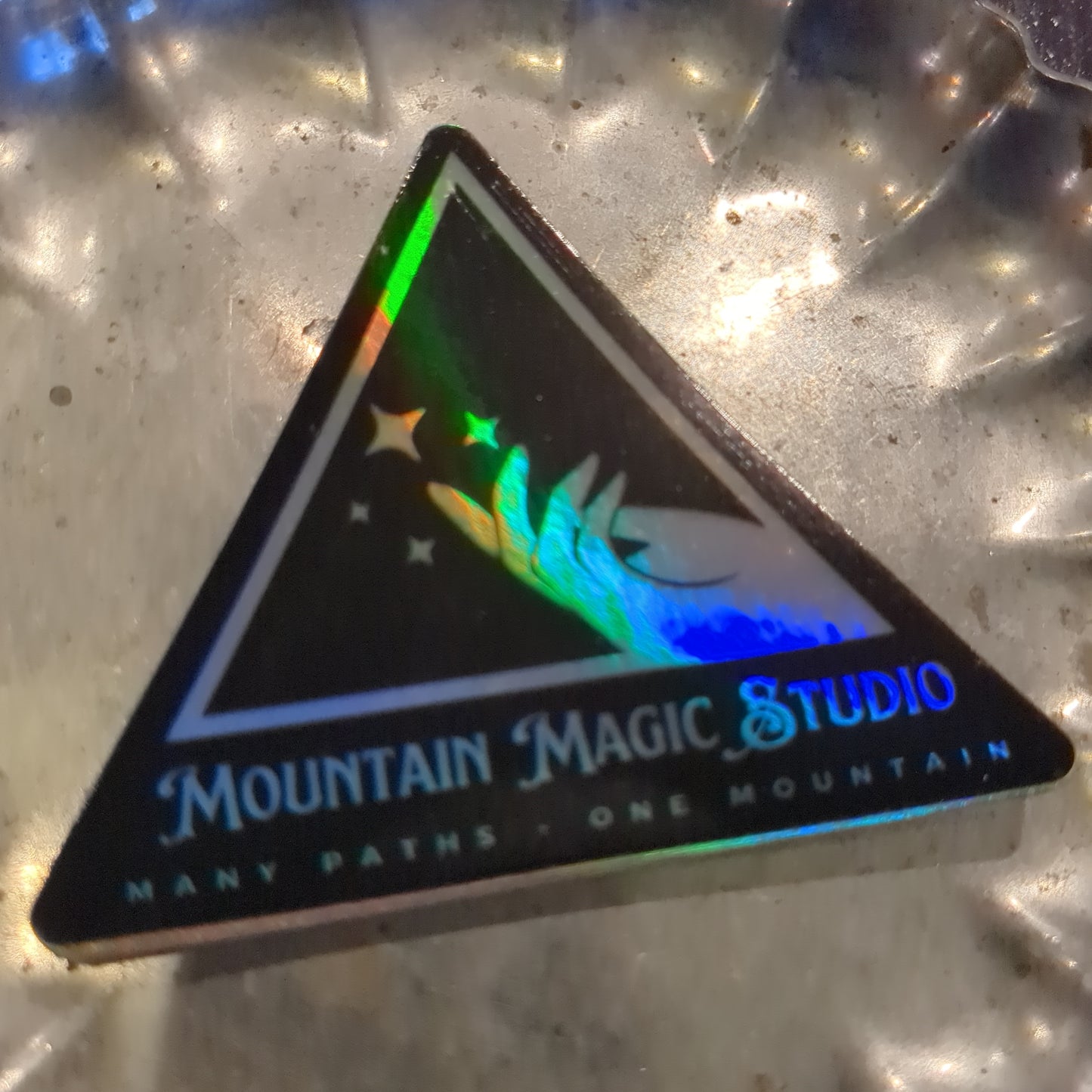 Mountain Magic Studio Triangle Sticker