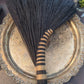 Large Turkey Wing Black and Gold Broom