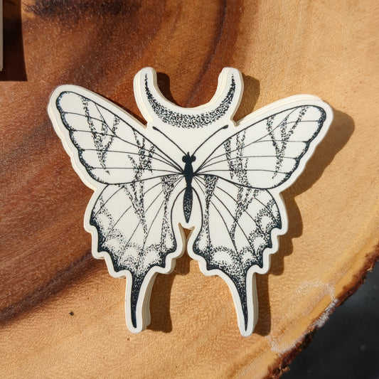 Moon Moth Sticker