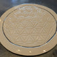 Flower of Life grid silver