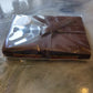 5x7 chocolate leather journal unlined